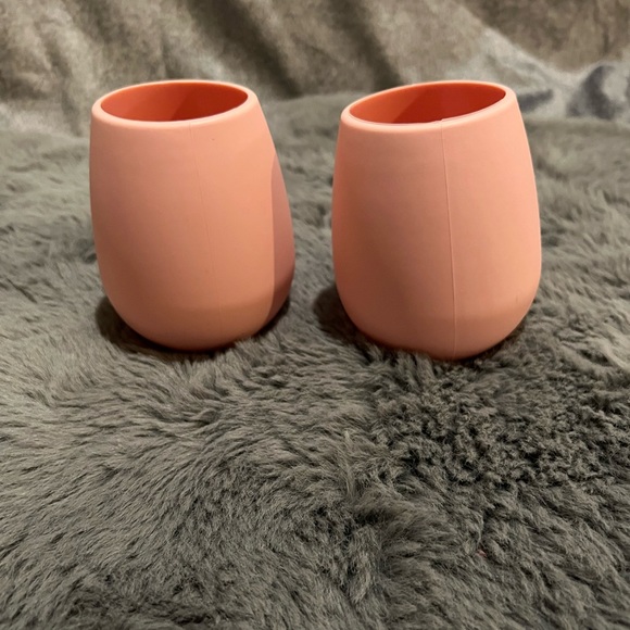 Odeme What a Pair Set of 2 Silicone Wine Glasses NEW - Picture 3 of 4